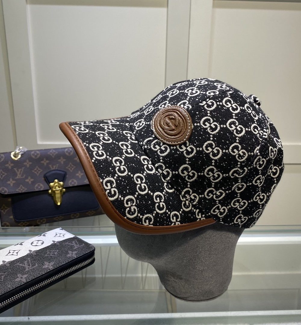 Gucci GG Canvas Baseball Cap Black