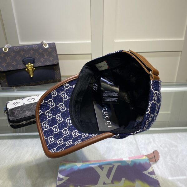 Gucci GG Canvas Baseball Cap Blue