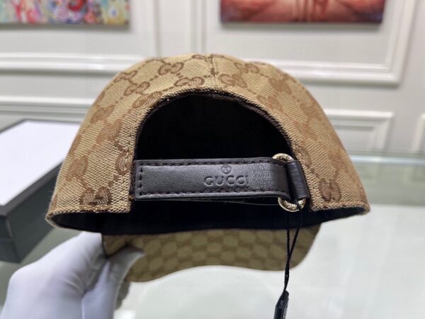 Gucci GG Canvas Baseball Cap Brown