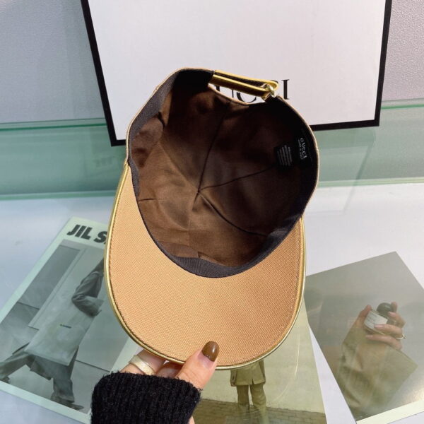 Gucci GG Canvas Baseball Cap Brown