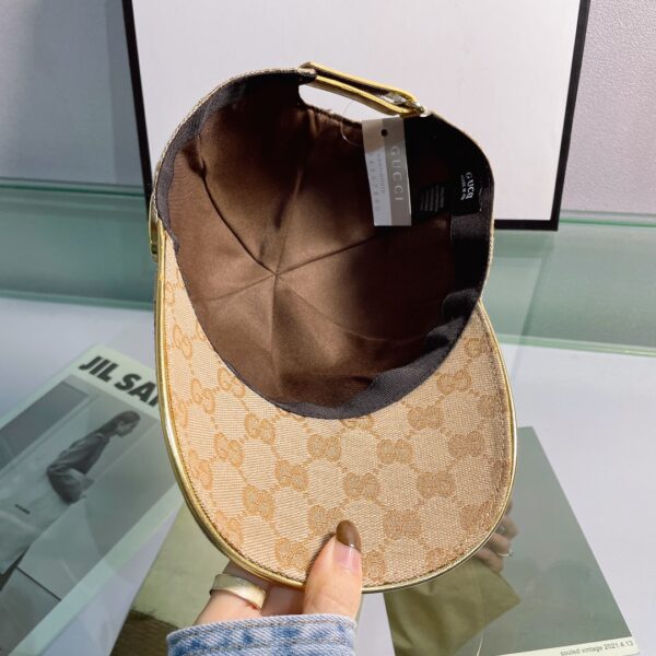 Gucci GG Canvas Baseball Cap Brown
