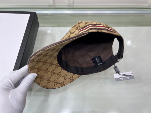 Gucci GG Canvas Baseball Cap Brown