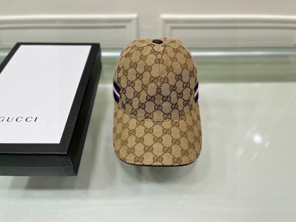 Gucci GG Canvas Baseball Cap Brown
