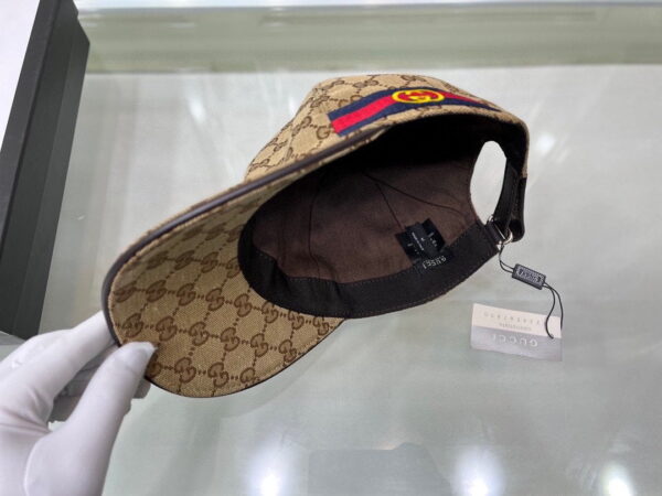 Gucci GG Canvas Baseball Cap Brown