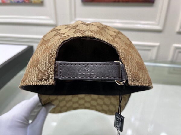 Gucci GG Canvas Baseball Cap Brown