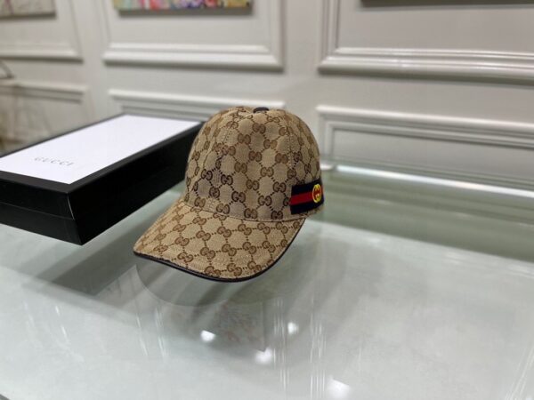 Gucci GG Canvas Baseball Cap Brown
