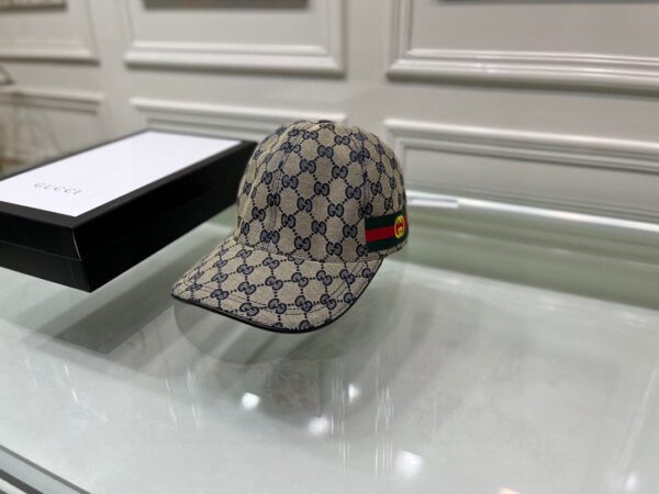 Gucci GG Canvas Baseball Cap Brown
