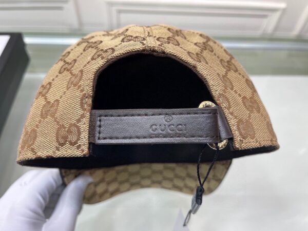 Gucci GG Canvas Baseball Cap Brown