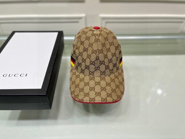 Gucci GG Canvas Baseball Cap Brown