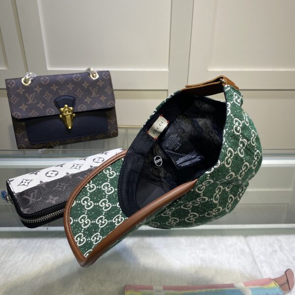 Gucci GG Canvas Baseball Cap Green