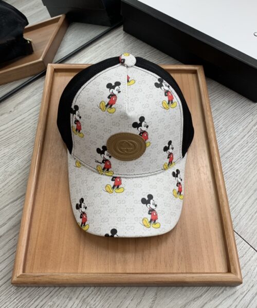 Gucci GG Canvas Baseball Cap White