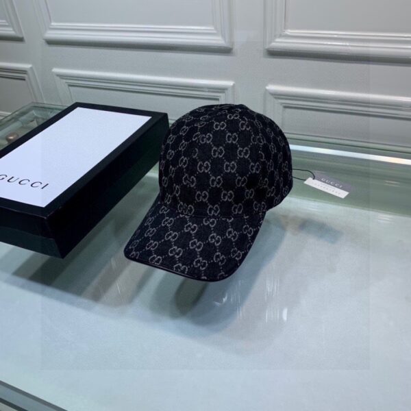 Gucci GG Canvas Bucket Hat Black GG Hat