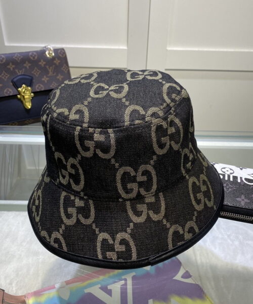 Gucci GG Canvas Bucket Hat Black