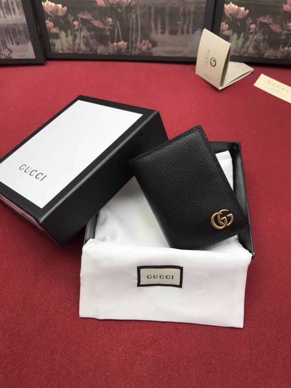1:1 Replica Gucci GG Marmont Card Case Wallet For Men, Men's Wallet 11cm/4.1in GG 428737