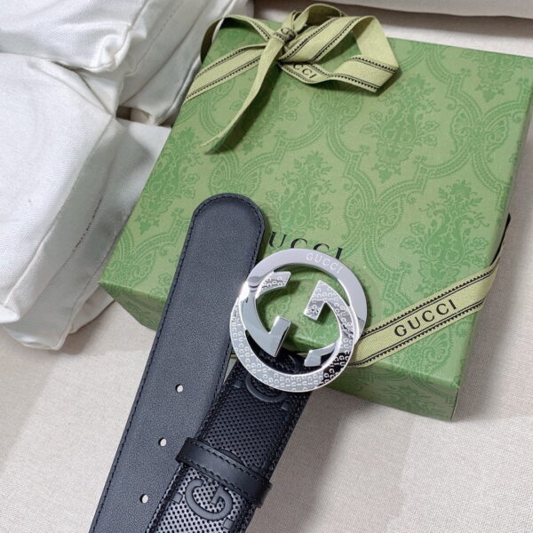 1:1 Replica Gucci GG Marmont Reversible Belt Black, Women Belt