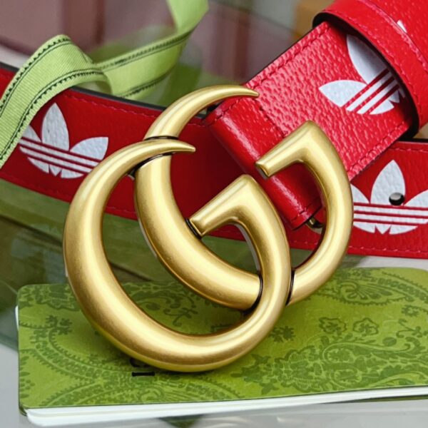 1:1 Replica Gucci GG Marmont Reversible Belt Red, Women Belt