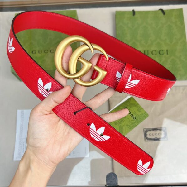 1:1 Replica Gucci GG Marmont Reversible Belt Red, Women Belt