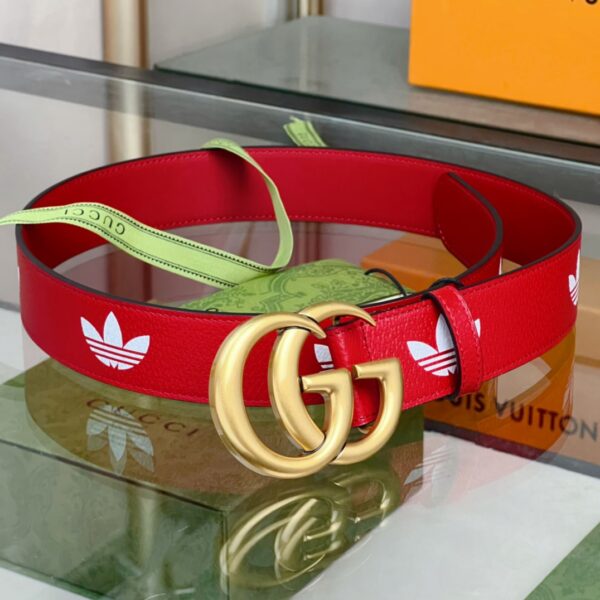 1:1 Replica Gucci GG Marmont Reversible Belt Red, Women Belt