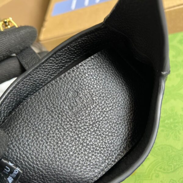 1:1 Replica Gucci Jackie 1961 Mini Shoulder Bag Black For Women, Women's Bags 7.5in/19cm GG ‎637091 10O0G 1000