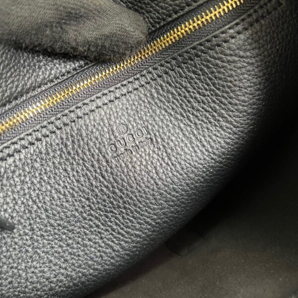 1:1 Replica Gucci Jackie 1961 Small Shoulder Bag Black For Women, Women's Bags 10.8in/28cm GG ‎636709 10O0G 1000