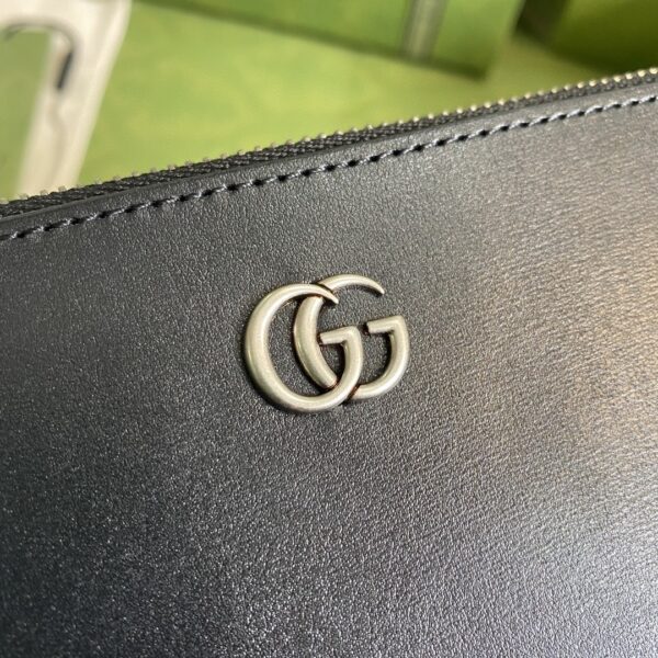 1:1 Replica Gucci Marmont Pouch Black  31cm GG 475317 DJ20T 1000