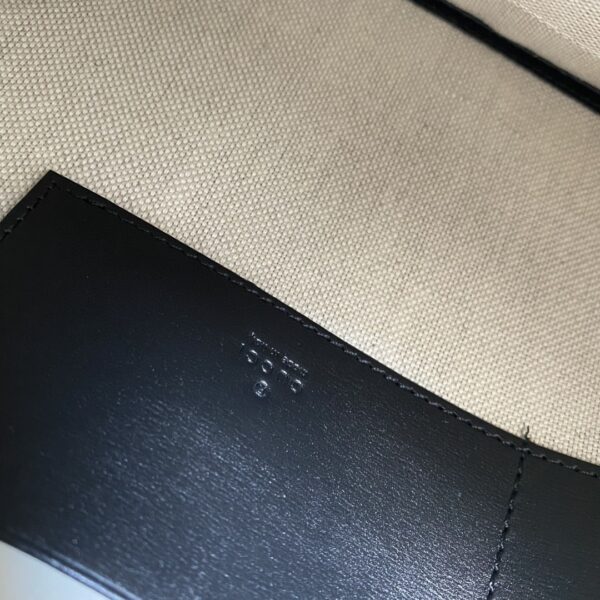 1:1 Replica Gucci Marmont Pouch Black  31cm GG 475317 DJ20T 1000