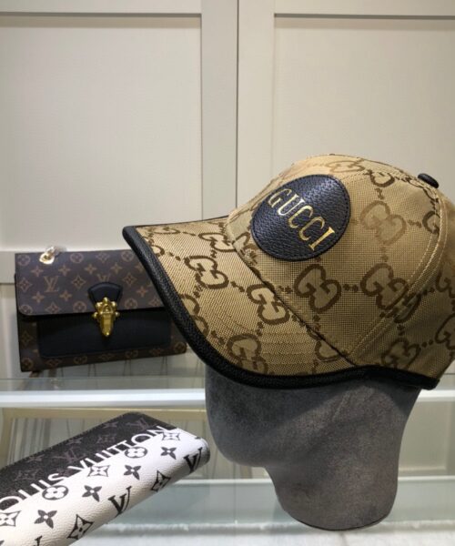 Gucci Off The Grid Baseball Hat Beige GG Hat