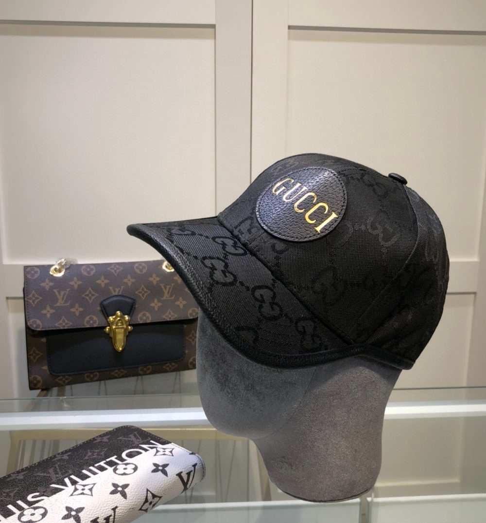 Gucci Off The Grid Baseball Hat Black GG Hat