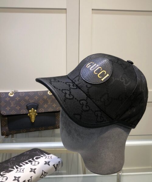 Gucci Off The Grid Baseball Hat Black GG Hat