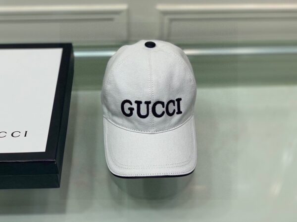 Gucci Off The Grid Baseball Hat White GG Hat