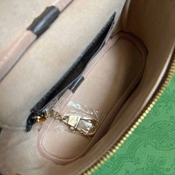 1:1 Replica Gucci Ophidia Belt Bag With Web Beige/Ebony Soft GG Supreme Canvas  For Men 7.1in/18cm GG 699765 96IWG 8745