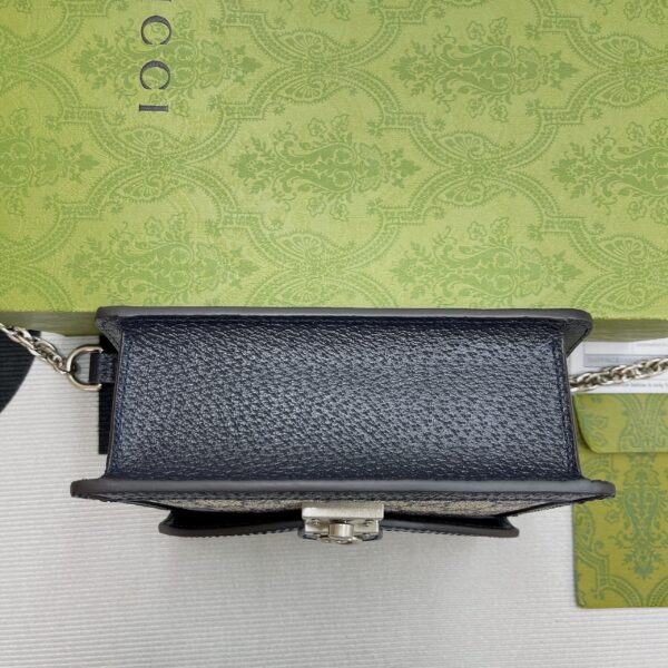 1:1 Replica Gucci Ophidia GG Mini Shoulder Bag Beige For Women, Women's Bags 6.9in/18cm GG