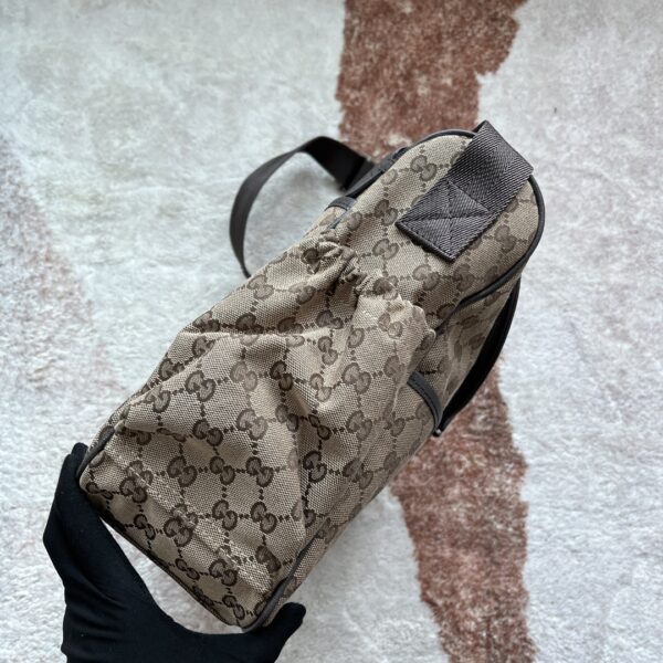 1:1 Replica Gucci Original GG Baby Changing Bag Brown For Women, Women's Bags 16.9in/43cm GG