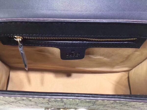 1:1 Replica Gucci Padlock Medium GG Shoulder Bag Beige/Ebony Supreme Canvas For Women, Women's Handbags, Crossbody Bags 12in/30cm GG 409486
