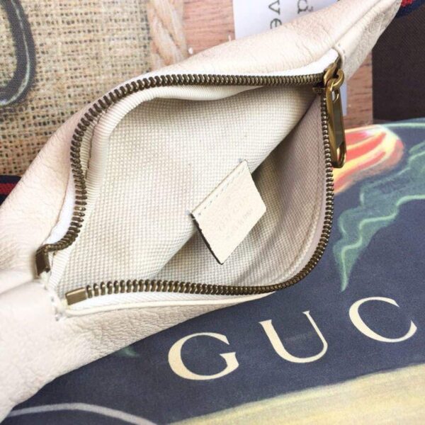 1:1 Replica Gucci Print Waist Belt Bag White For Women And Men 11in/27cm GG 527792