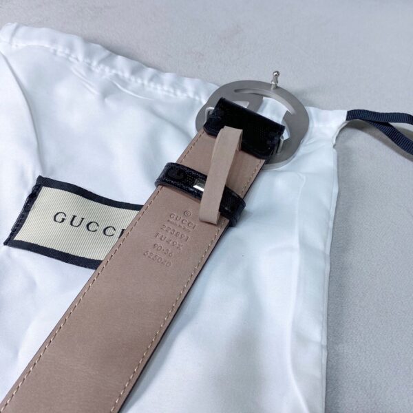 1:1 Replica Gucci Signature Belt Black For Women, Women Belt