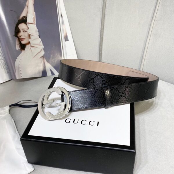 1:1 Replica Gucci Signature Belt Black For Women, Women Belt