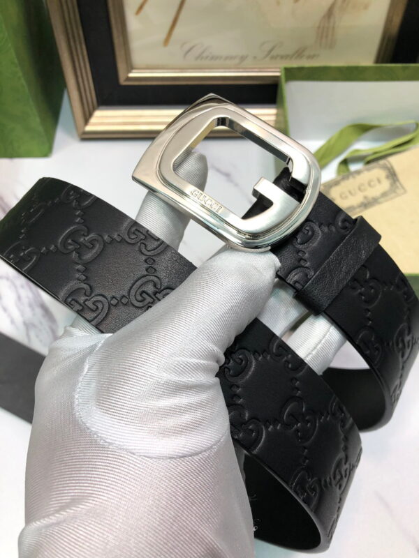 1:1 Replica Gucci Signature Belt Black For Women, Women Belt