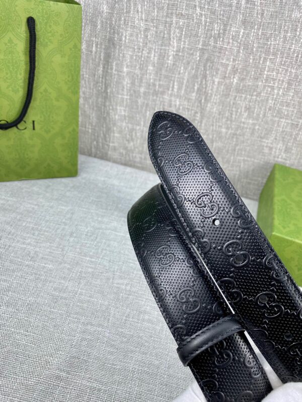 1:1 Replica Gucci Signature Belt Black For Women, Women Belt