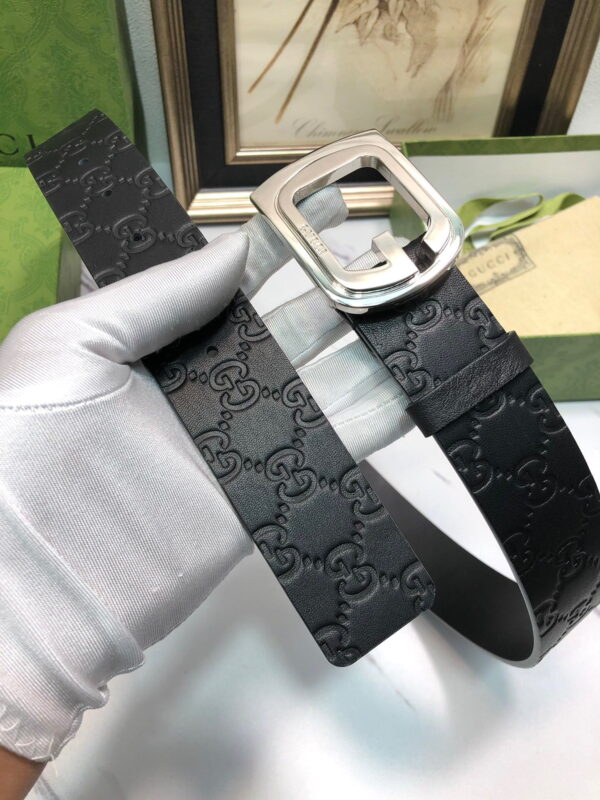 1:1 Replica Gucci Signature Belt Black For Women, Women Belt
