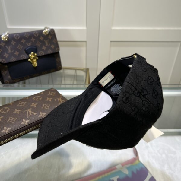 Gucci x Adidas Baseball Hat Black GG Hat
