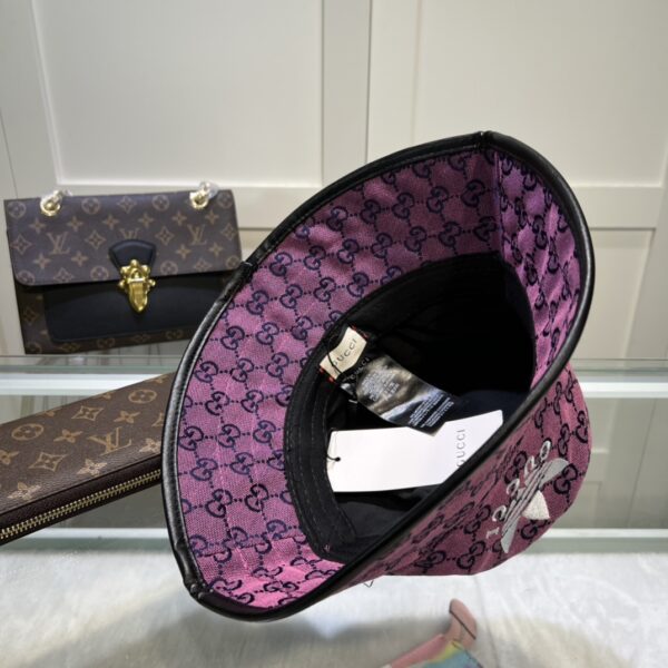 Gucci x Adidas Bucket Hat Purple GG Hat