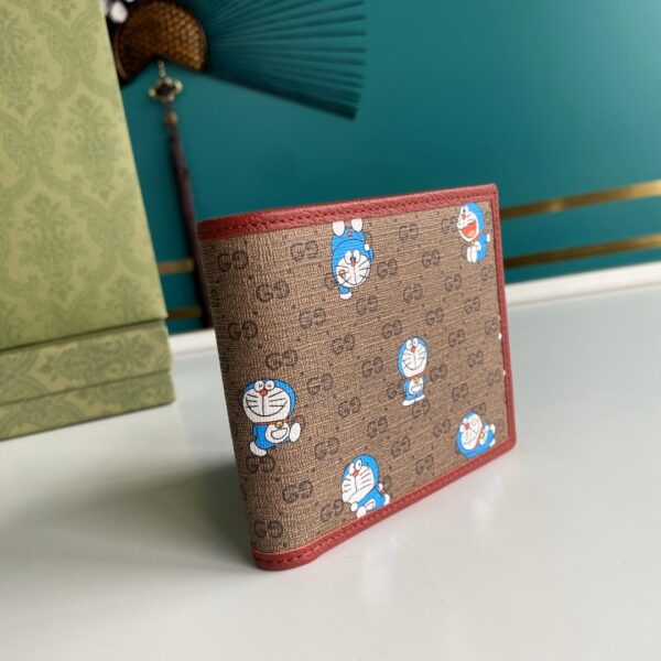 1:1 Replica Gucci x Doraemon Bi-Fold Wallet For Men, Men's Wallets 11cm/4.3in GG
