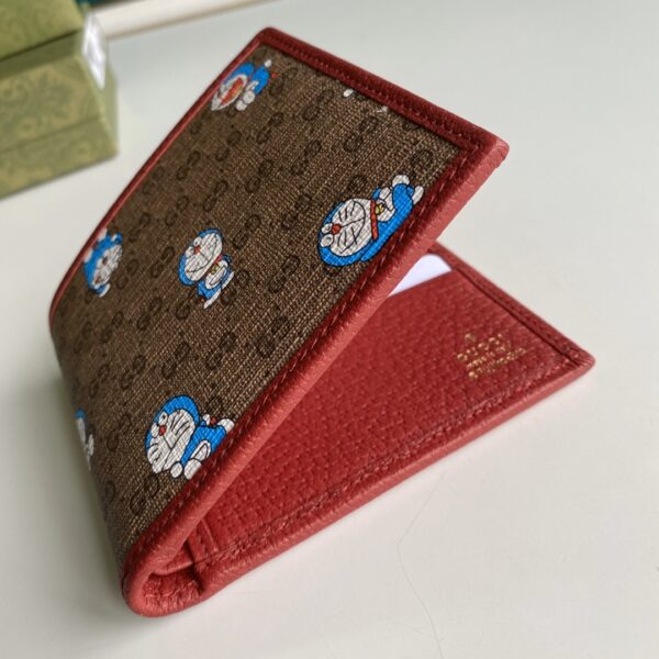 1:1 Replica Gucci x Doraemon Bi-Fold Wallet For Men, Men's Wallets 11cm/4.3in GG