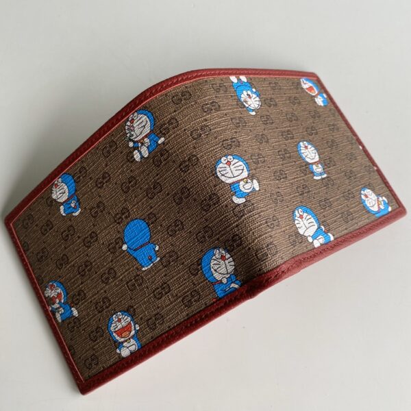 1:1 Replica Gucci x Doraemon Bi-Fold Wallet For Men, Men's Wallets 11cm/4.3in GG