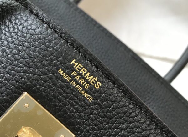 1:1 Replica Hermes Birkin Black Togo Gold Hardware Bag For Women, Women's Handbags, Shoulder Bags 30cm/12in