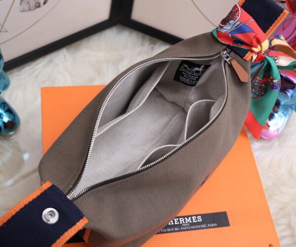 1:1 Replica Hermes Bride A Brac Case Grey Bag For Women, Women's Handbags, Shoulder Bags 9.8in/25cm