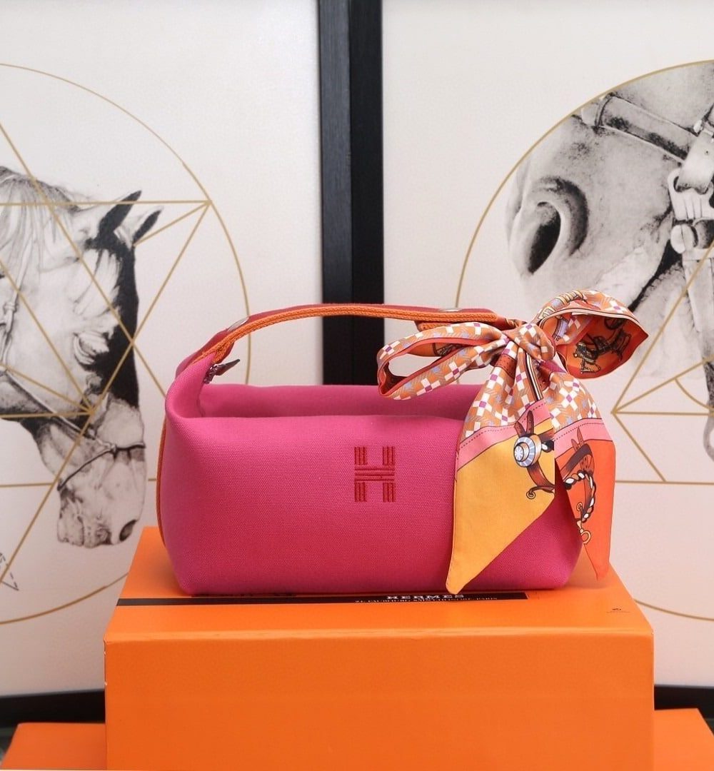 1:1 Replica Hermes Bride A Brac Case Pink Bag For Women, Women's Handbags, Shoulder Bags 9.8in/25cm