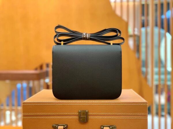1:1 Replica Hermes Constance 23 Epsom Black For Women, Women's Handbags, Shoulder Bags 9in/23cm
