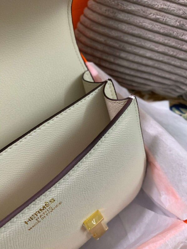 1:1 Replica Hermes Constance Black/Brown/Khaki Green/White For Women 19cm / 7.4in